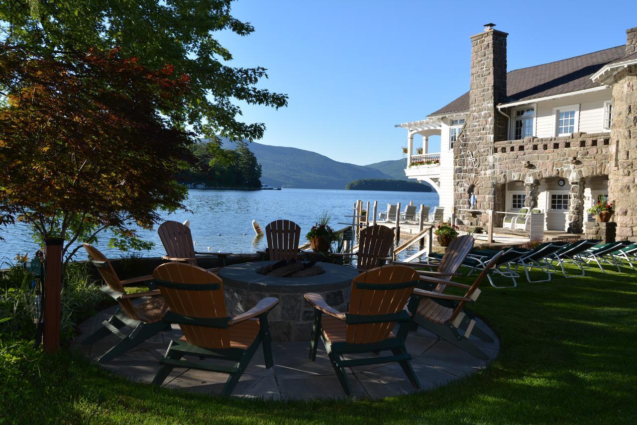 Lake George Boathouse Waterfront Lodging Bolton Landing Eksteriør bilde