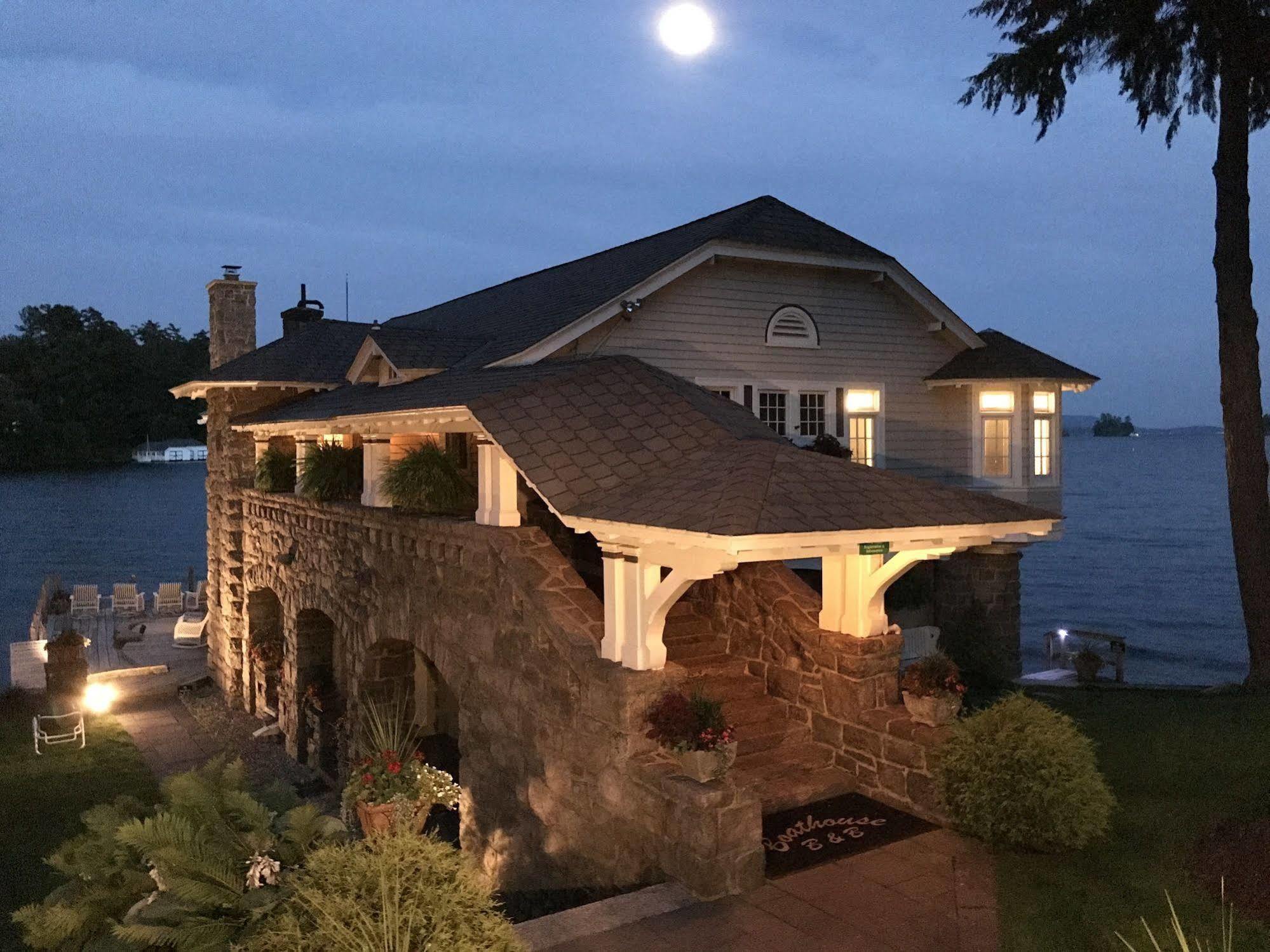 Lake George Boathouse Waterfront Lodging Bolton Landing Eksteriør bilde