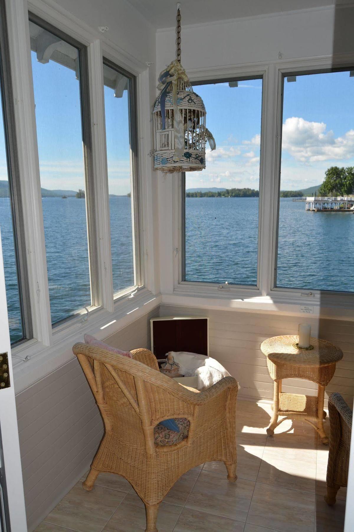 Lake George Boathouse Waterfront Lodging Bolton Landing Eksteriør bilde