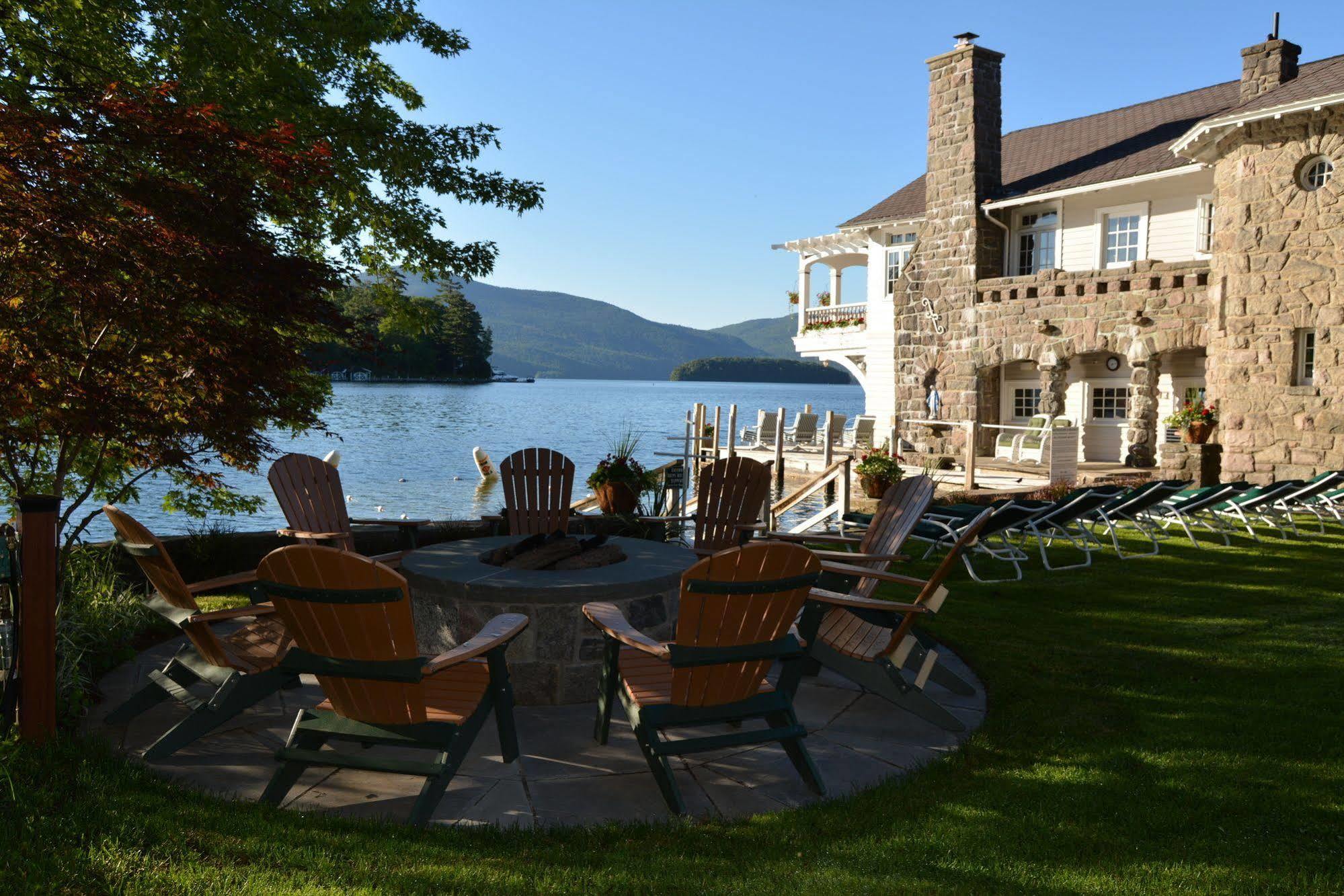 Lake George Boathouse Waterfront Lodging Bolton Landing Eksteriør bilde